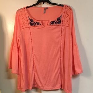 Bell Sleeve Blouse